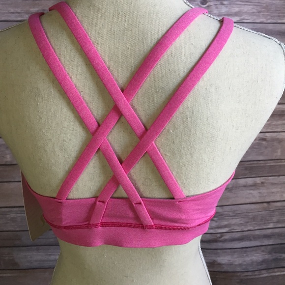 lululemon athletica Tops - NWT PINK  HJMG LULULEMON ENERGY BRA - - Size 4